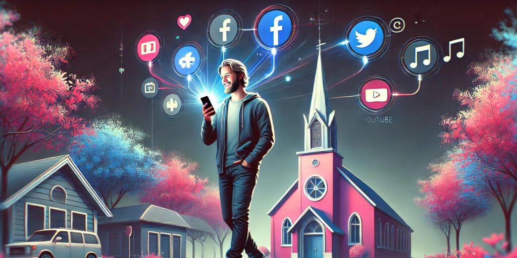 redes sociales para iglesias